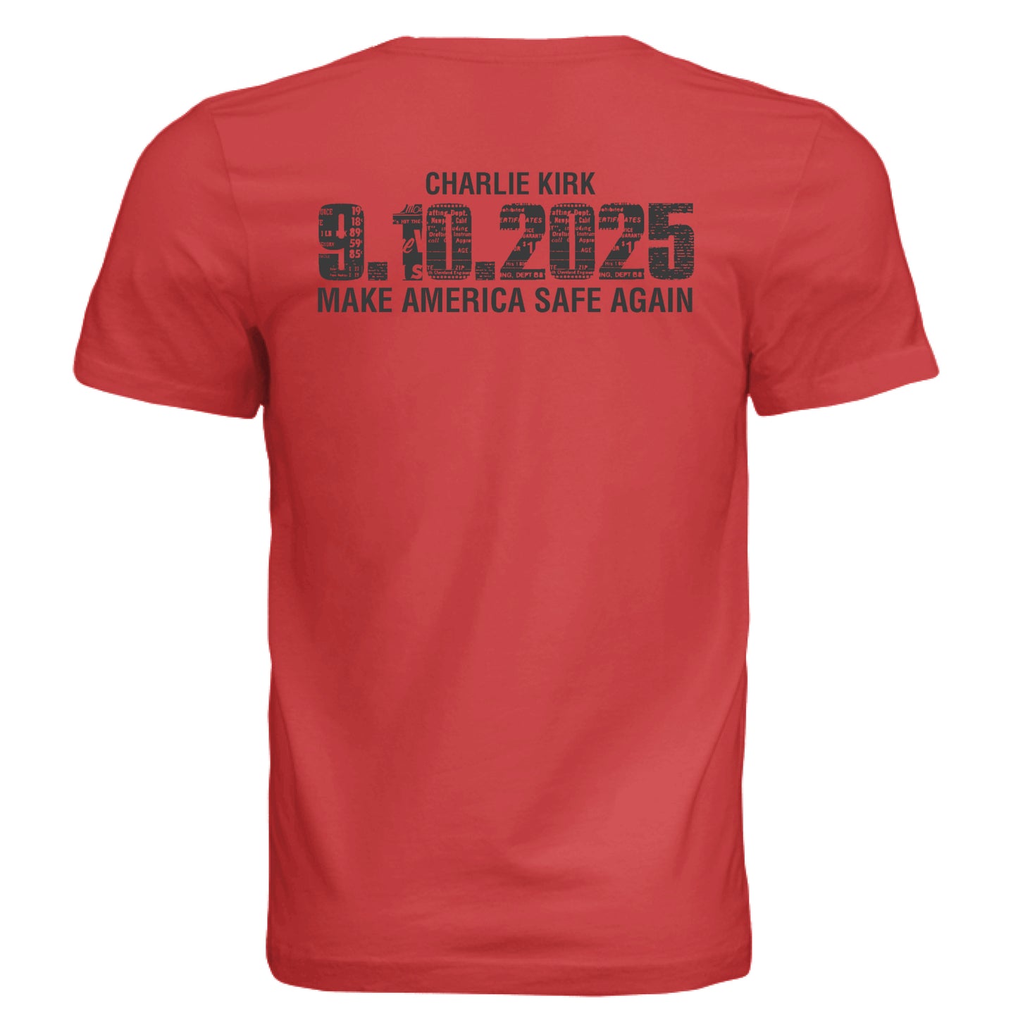 SOLID RED TRIBLN - BACK