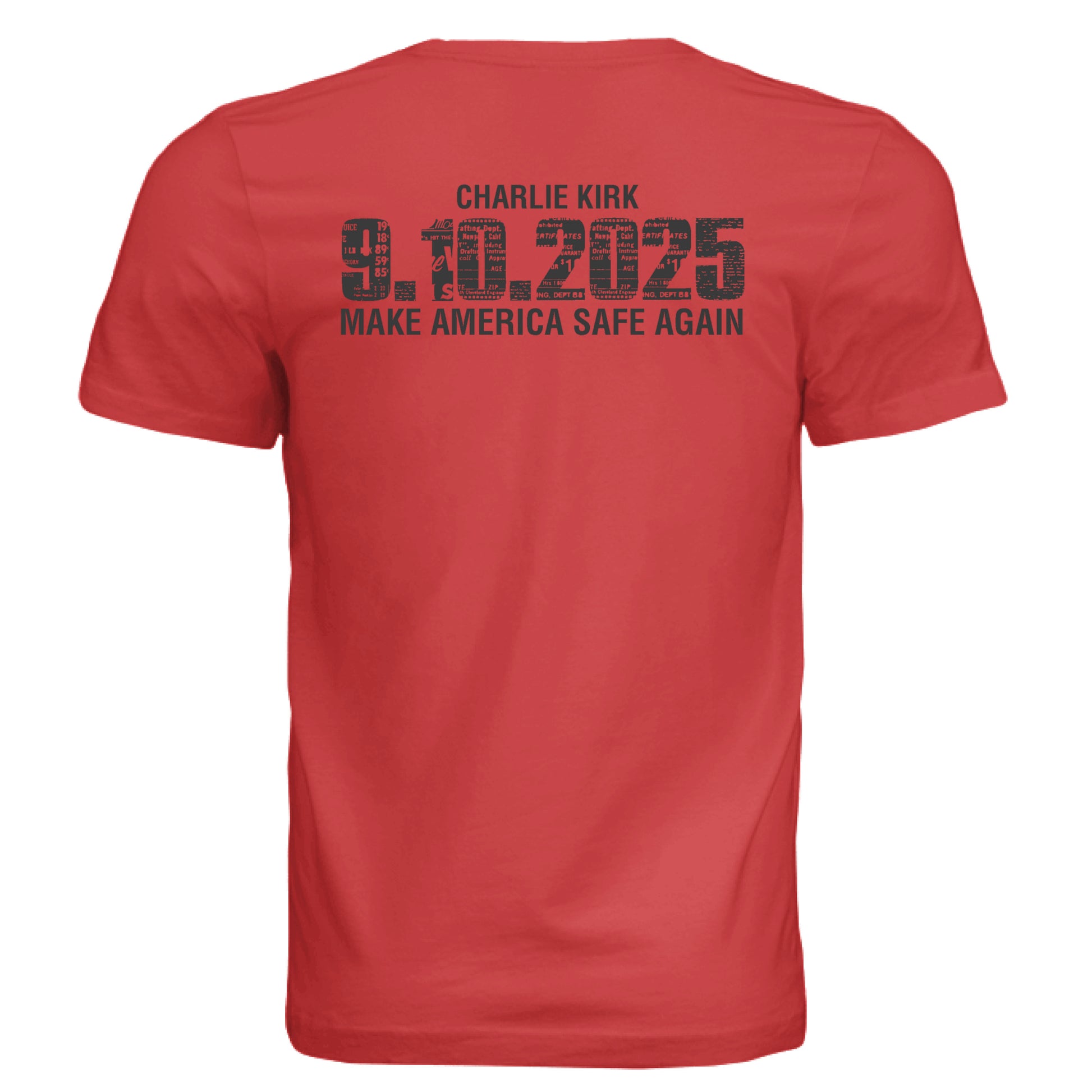 SOLID RED TRIBLN - BACK