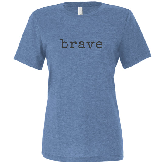 Blue Triblend - FRONT
