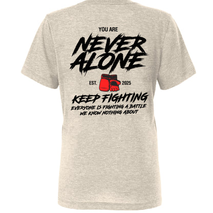 Solid Natural Triblend - BACK