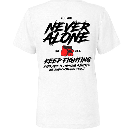 SOLID WHT TRIBELND - BACK