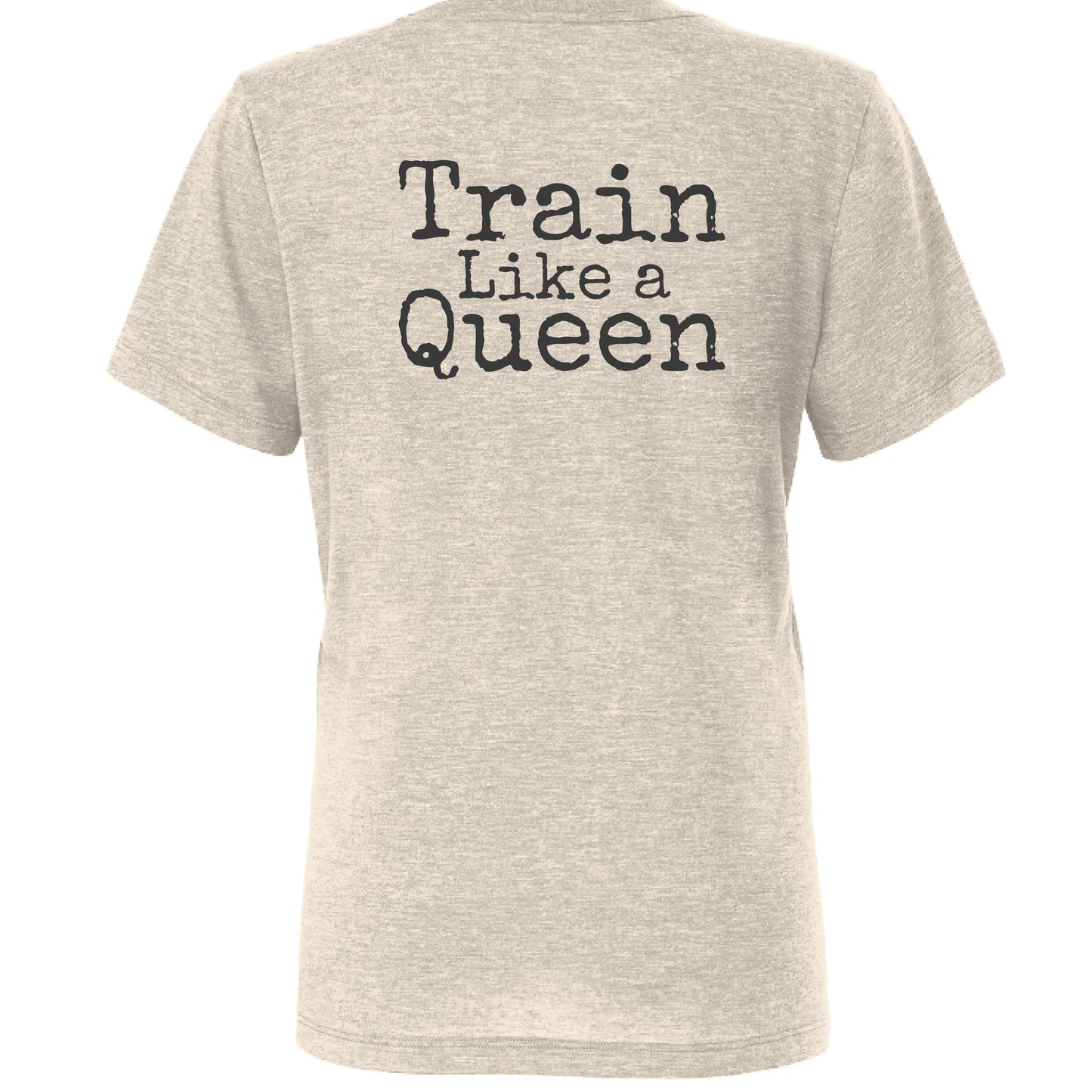 Solid Natural Triblend - BACK