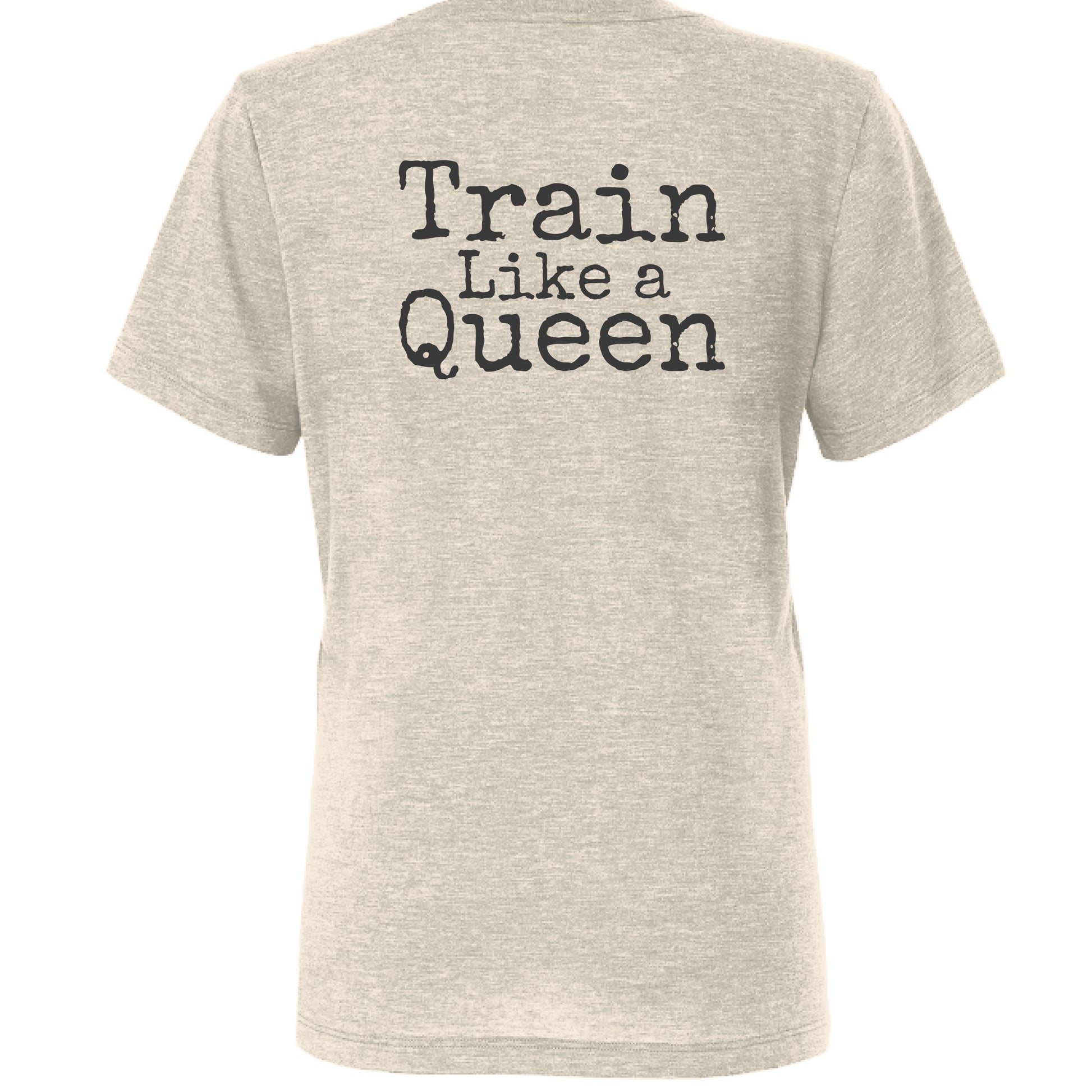 Solid Natural Triblend - BACK