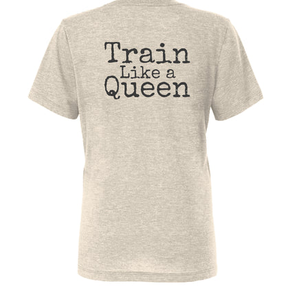 Solid Natural Triblend - BACK