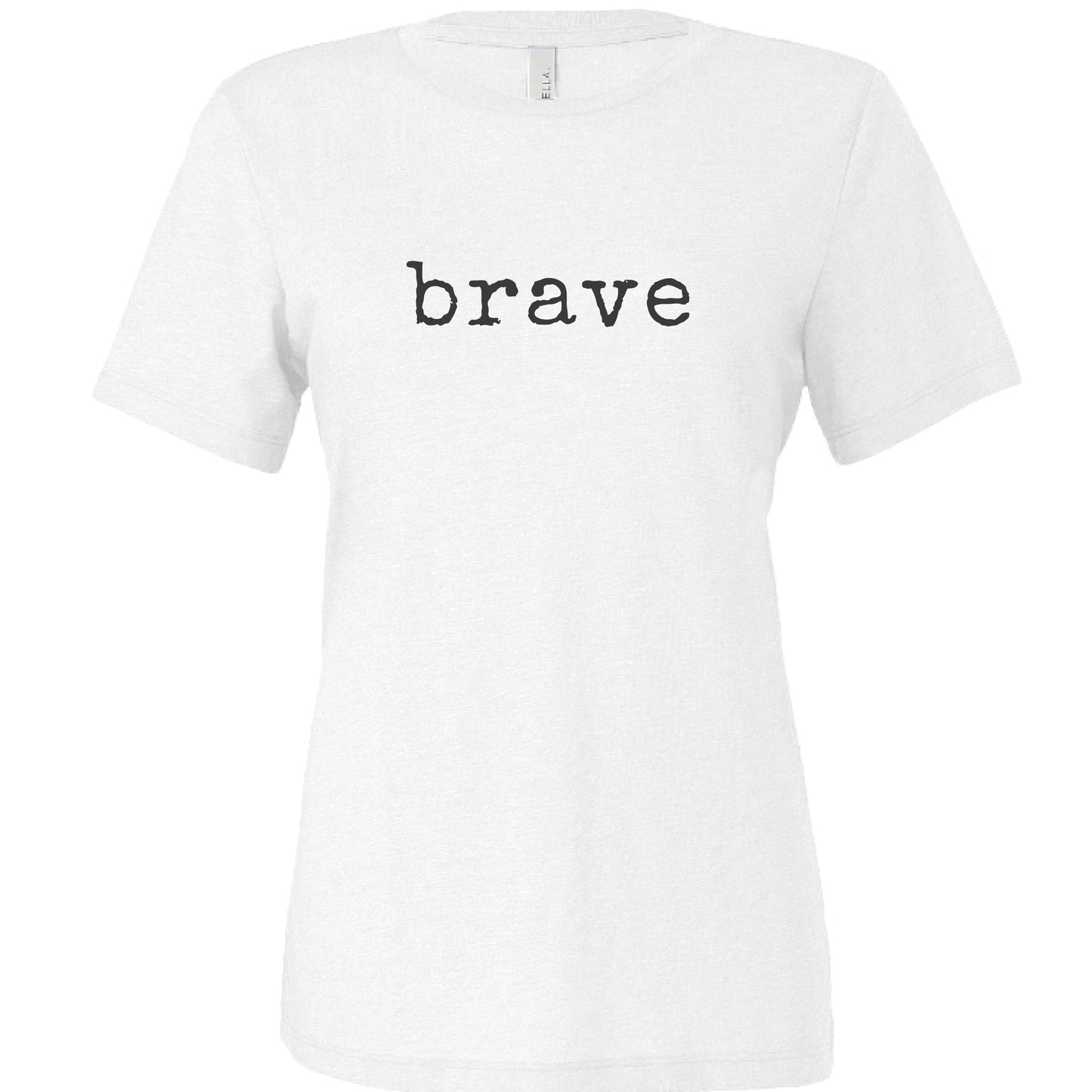 SOLID WHT TRIBELND - FRONT