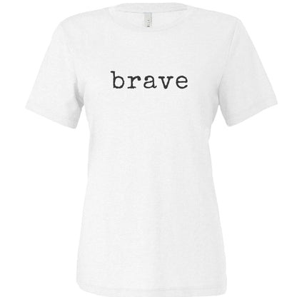 SOLID WHT TRIBELND - FRONT