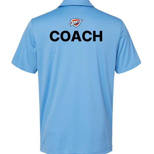 Lucky Blue/ White - BACK